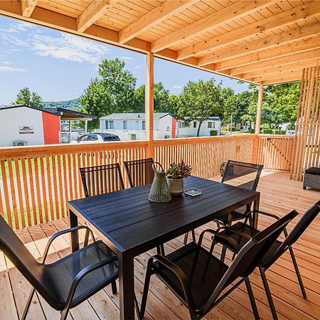 Premium Mobile Homes With Thermal Riviera Tickets Catez ob Savi Kültér fotó