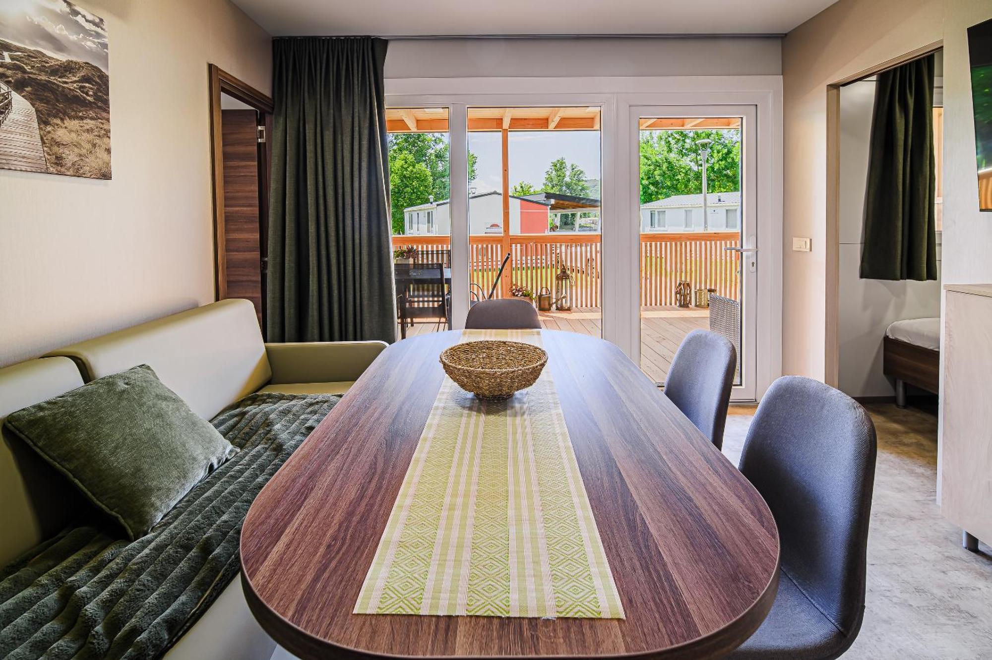 Premium Mobile Homes With Thermal Riviera Tickets Catez ob Savi Kültér fotó