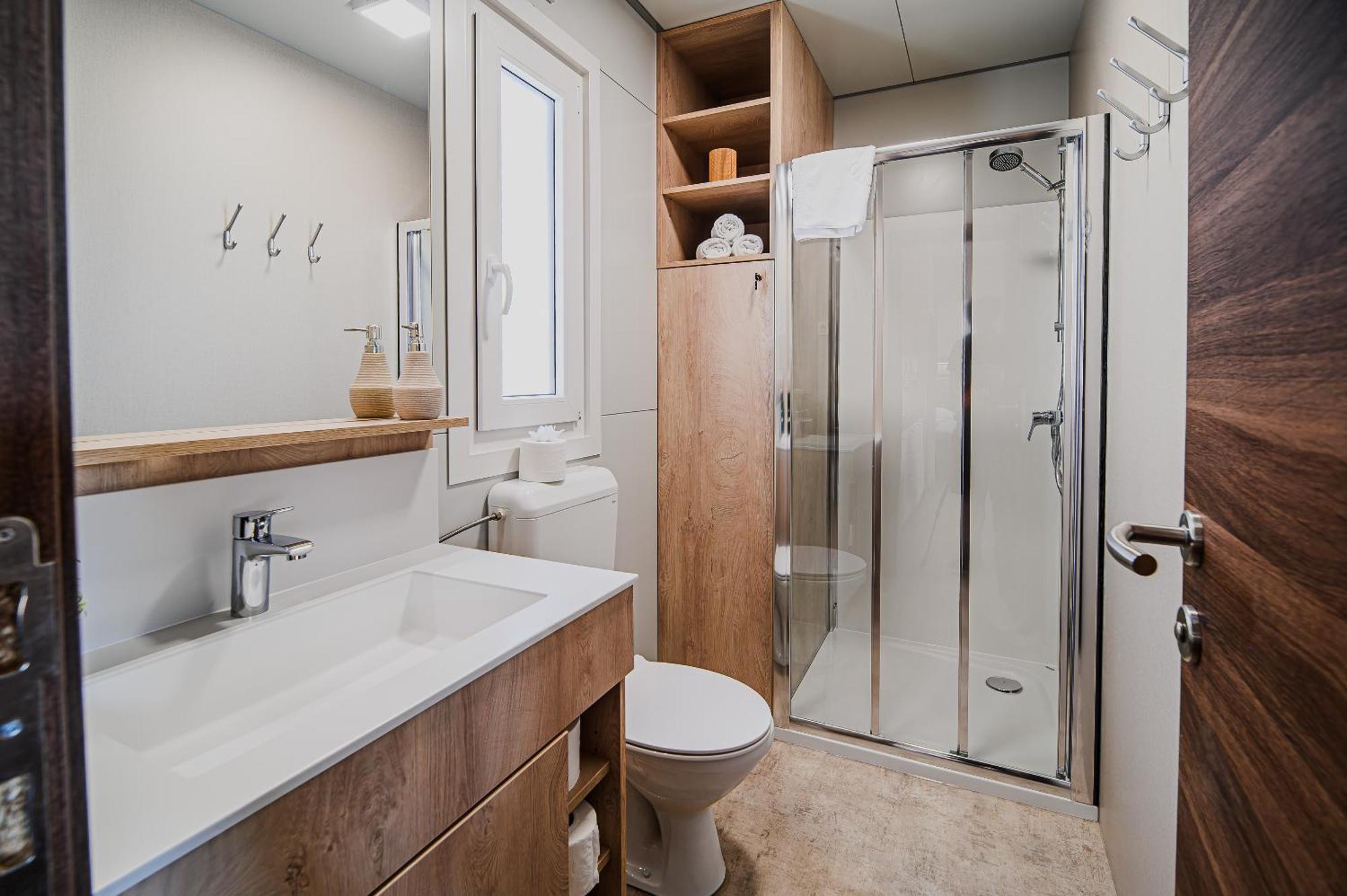 Premium Mobile Homes With Thermal Riviera Tickets Catez ob Savi Kültér fotó