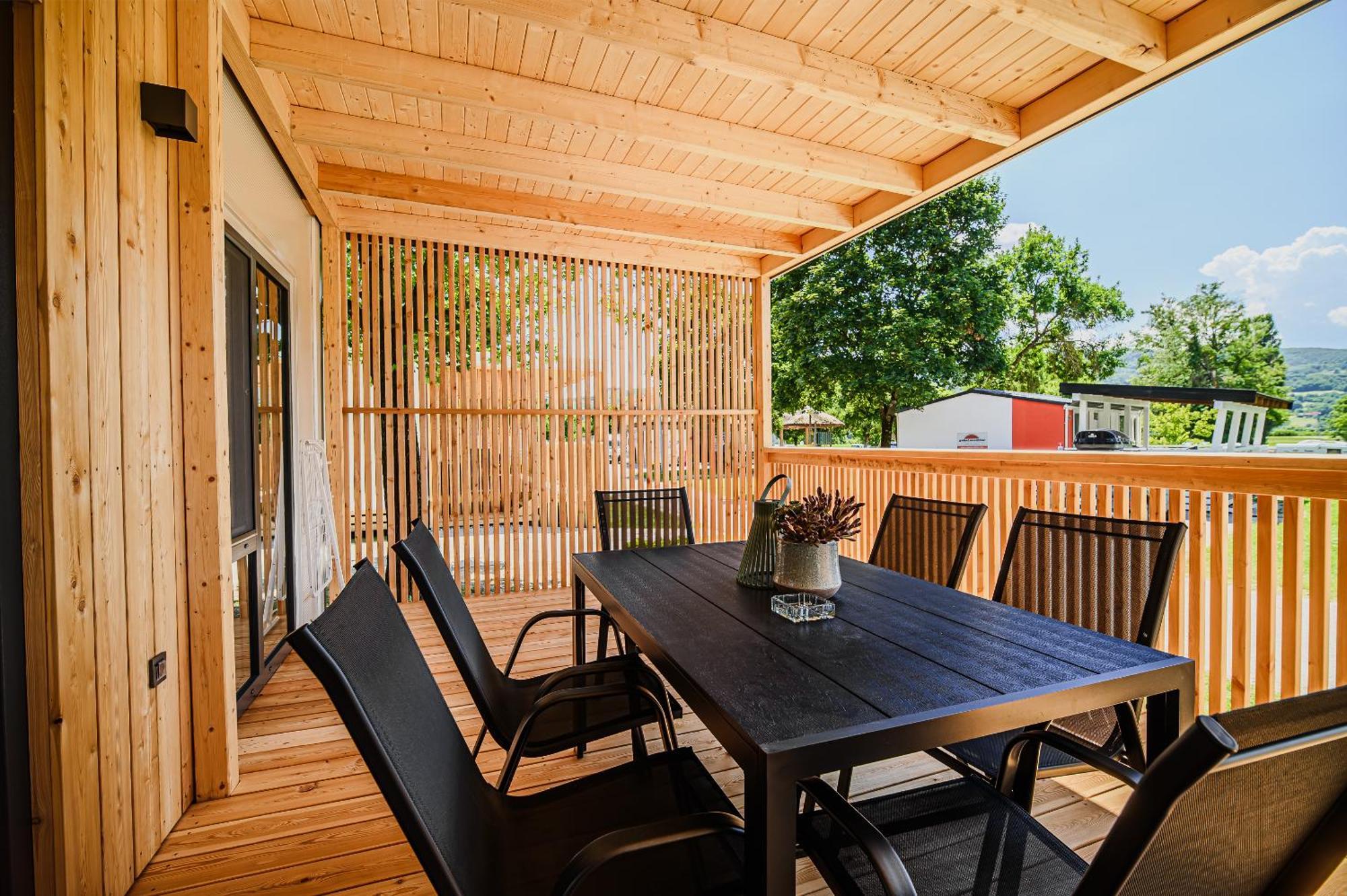 Premium Mobile Homes With Thermal Riviera Tickets Catez ob Savi Kültér fotó