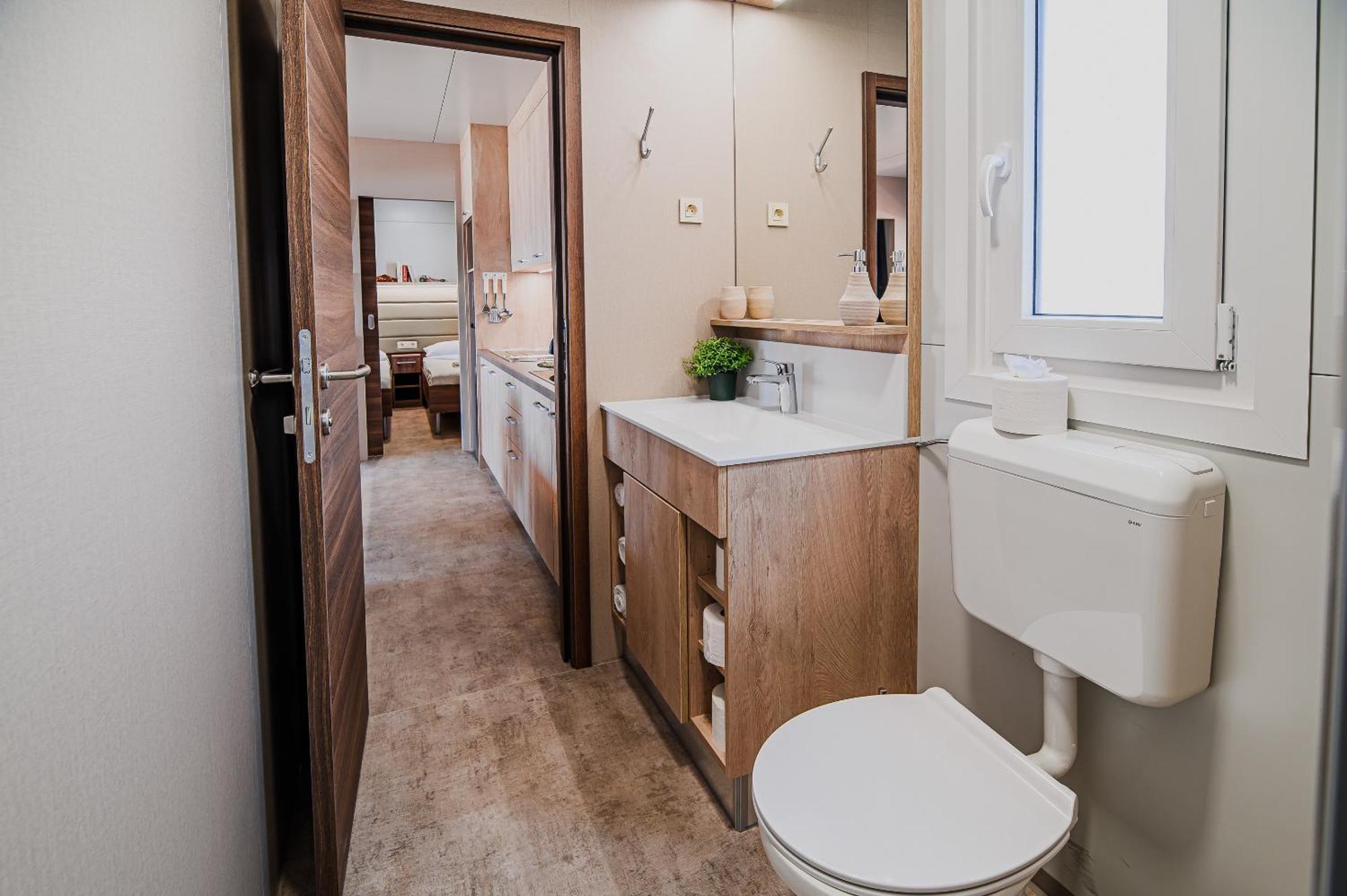 Premium Mobile Homes With Thermal Riviera Tickets Catez ob Savi Szoba fotó