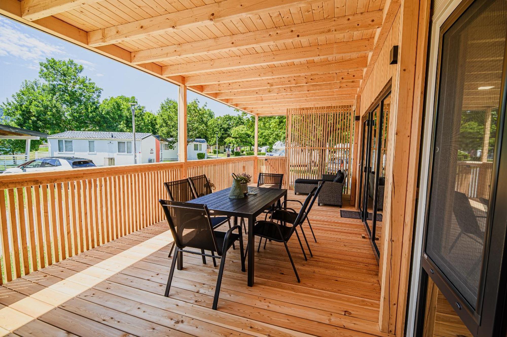 Premium Mobile Homes With Thermal Riviera Tickets Catez ob Savi Szoba fotó